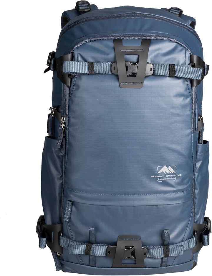 Summit Creative Tenzing Kamerarucksack mit Reissverschluss 35L Blau, 35L Blau