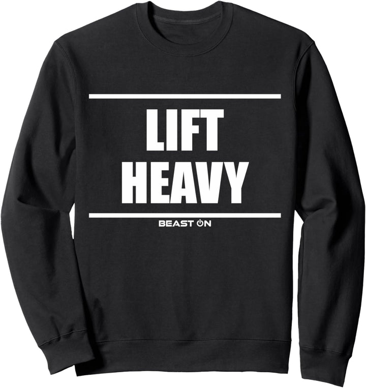 Lift Heavy Bodybuilding Gains Gym Fitness Training Sprüche Sweatshirt