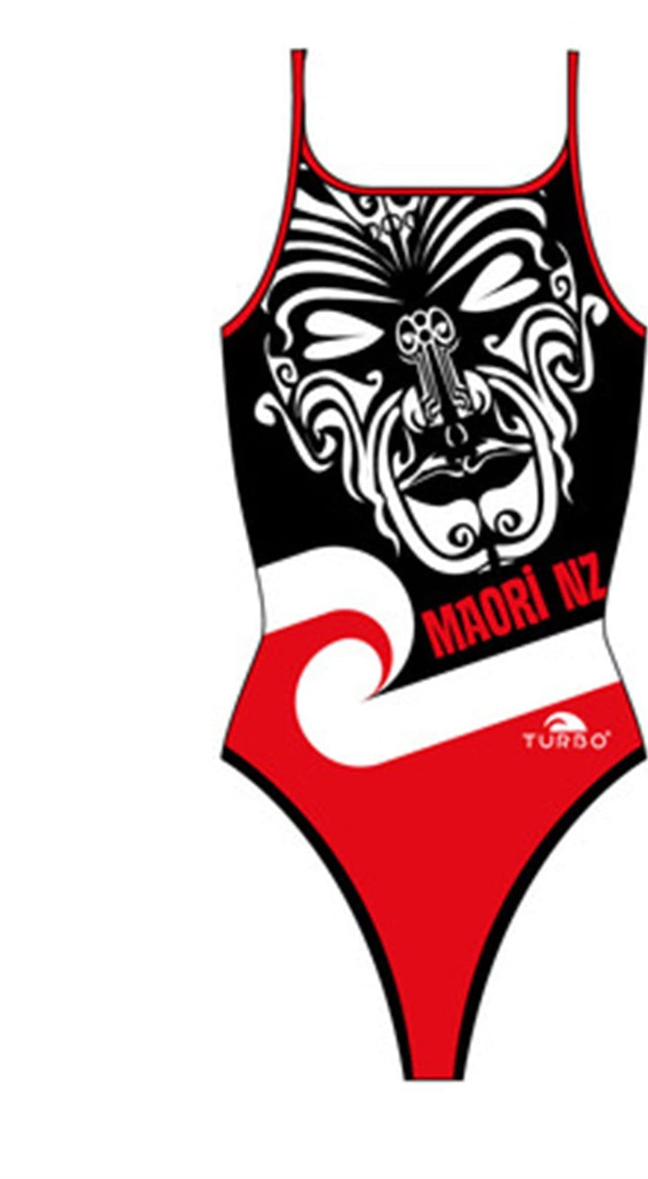 Turbo Damen Maori Nz Bikini-Unterteile M Rot / Schwarz, M Rot / Schwarz