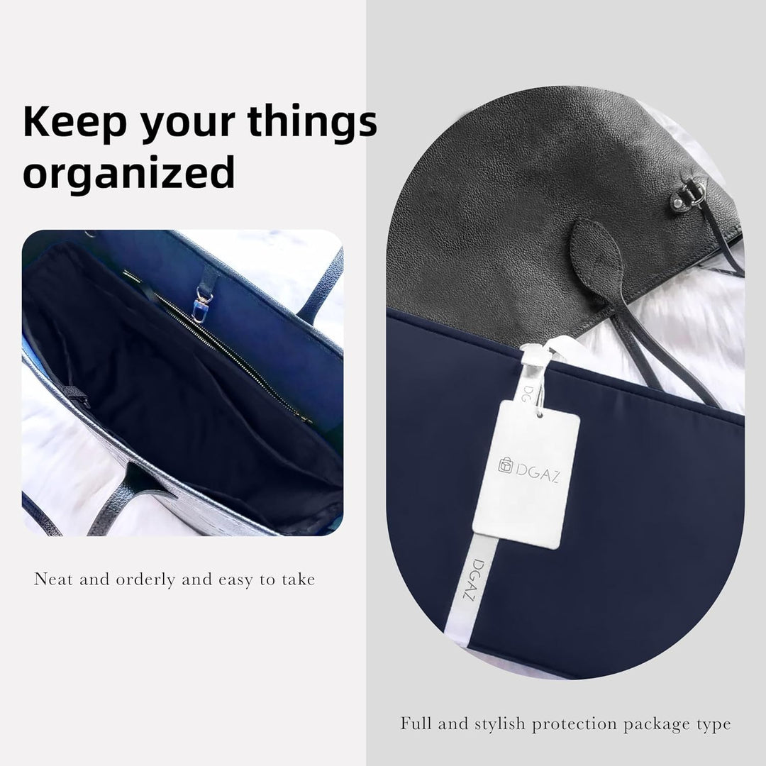 DGAZ Taschen Organizer Einsatz, Seide Innentasche für Neverfull PM/MM/GM, Leicht Taschenorganizer Sh
