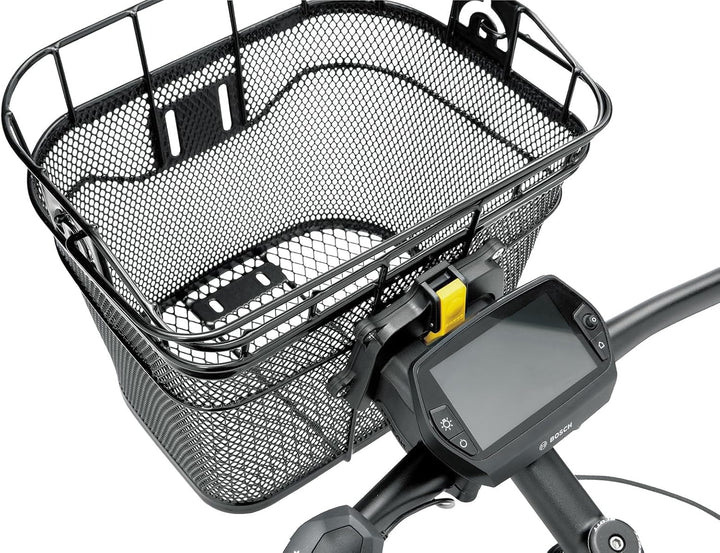 Topeak Front Basket with Fixer 3 L Schwarz, L Schwarz