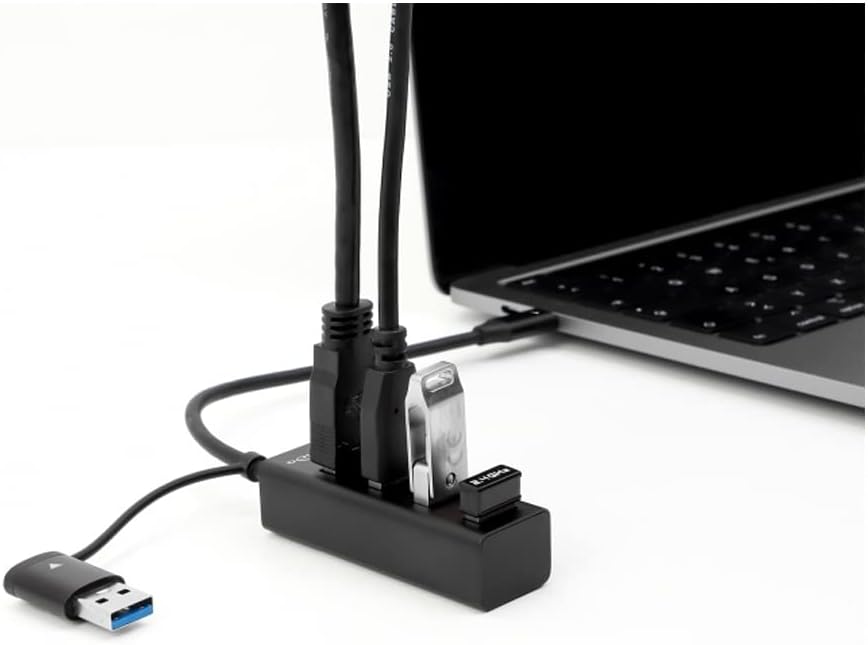 Delock 4 Port USB 3.2 Gen 1 Hub mit USB Type-C™ oder USB Typ-A Anschluss