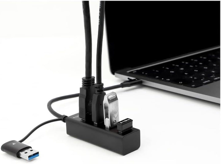 Delock 4 Port USB 3.2 Gen 1 Hub mit USB Type-C™ oder USB Typ-A Anschluss