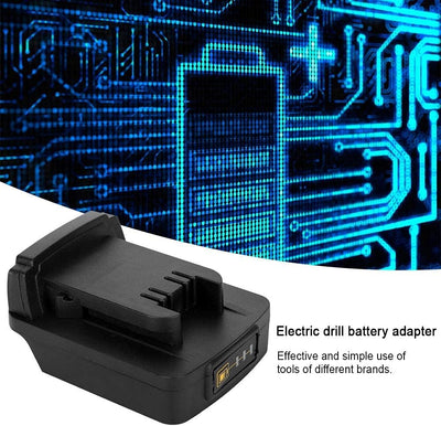 Batterieadapter ABS Elektrobohrzubehör für 18V Lithiumbatterie bis für M18 Lithiumbatterie