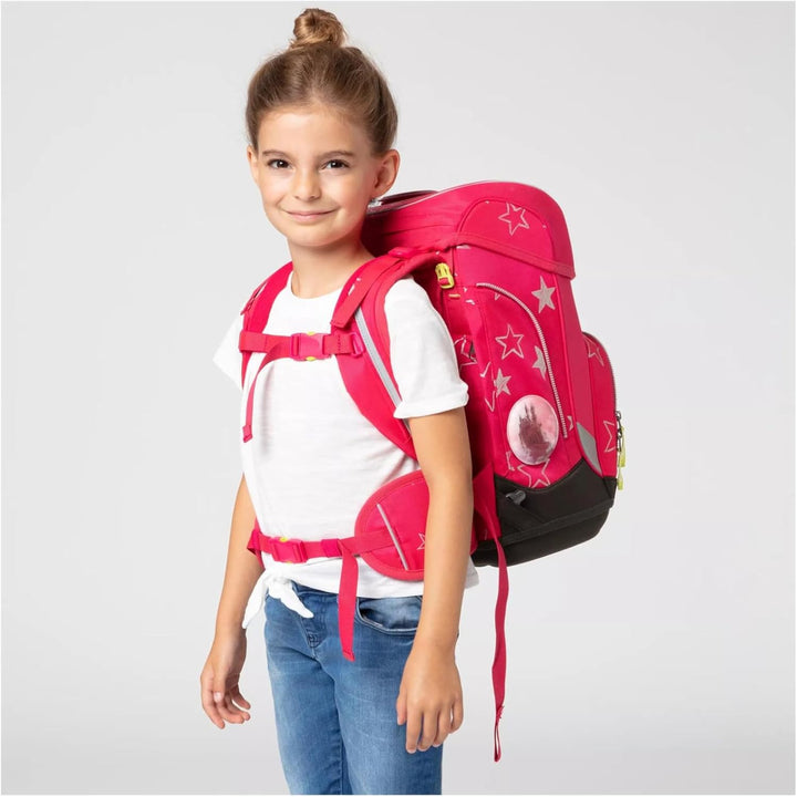 ergobag cubo Set ergonomischer Schulrucksack Klassisch 5-teilig 1. Klasse Grundschule 40x20x25 cm (B
