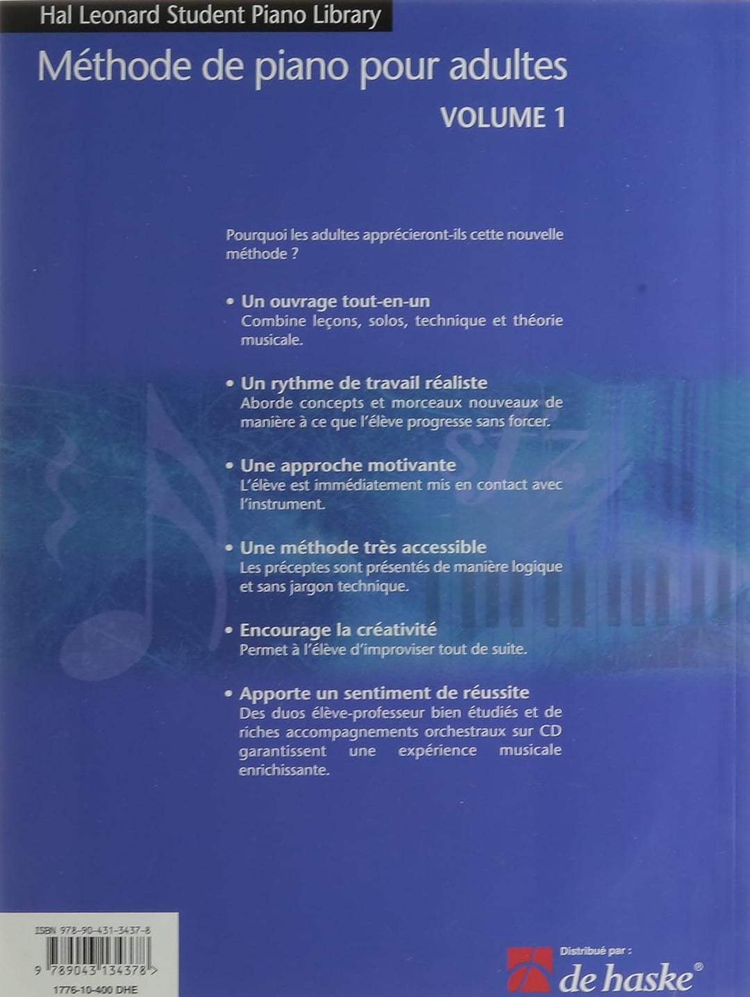 MeThode De Piano Pour Adultes, Vol. 1: LecOns, Solos, Technique Et TheOrie, Taschenbuch