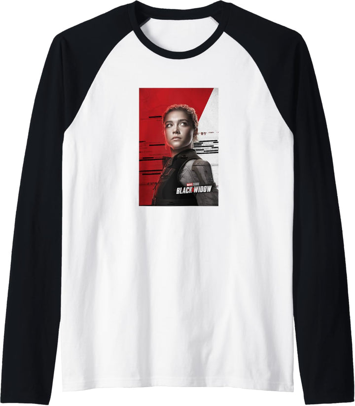 Marvel Black Widow Yelena Belova Character Poster Raglan