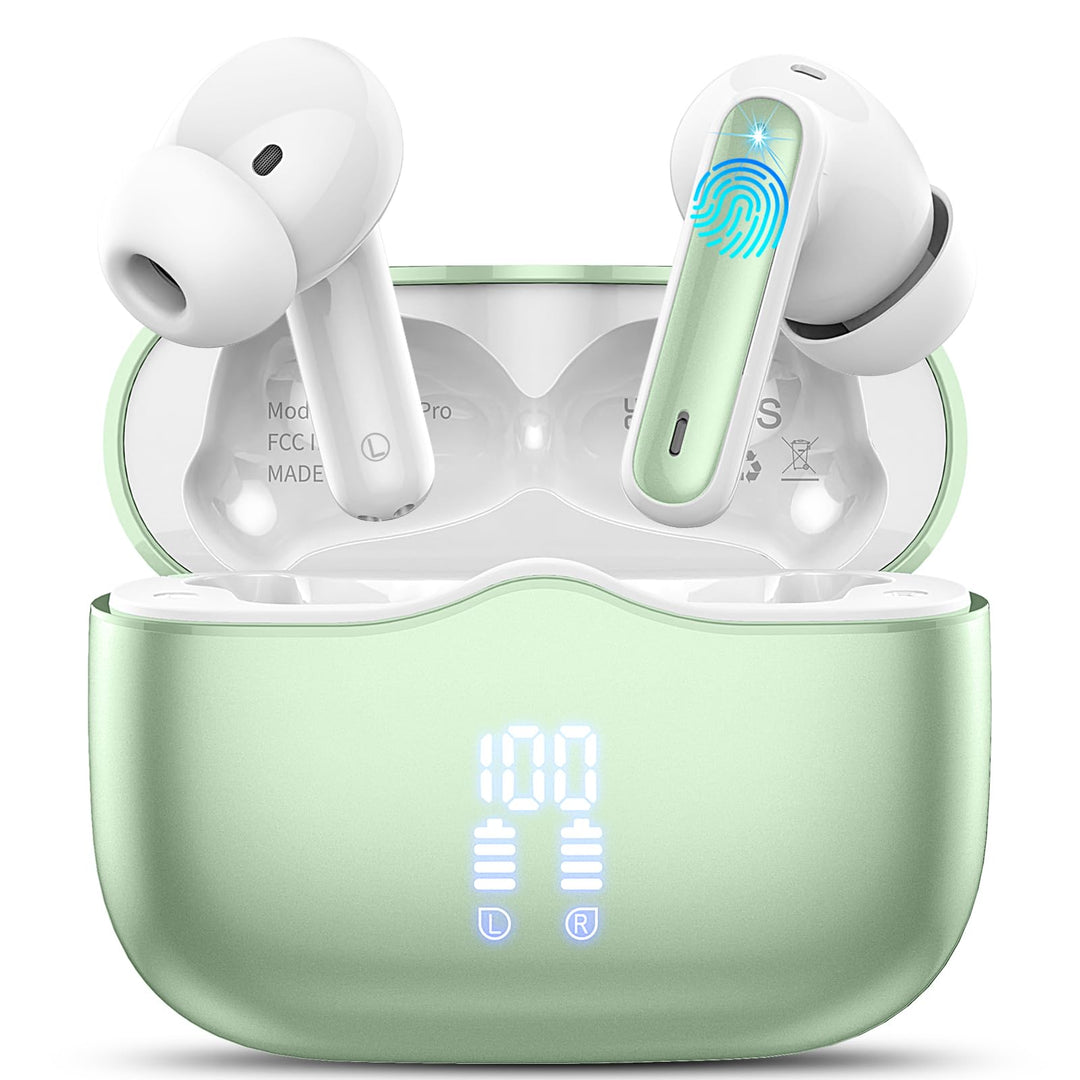 xinwld Bluetooth Kopfhörer, Kopfhörer Kabellos Bluetooth 5.3 In Ear Kopfhörer mit 4 ENC Noise Cancel