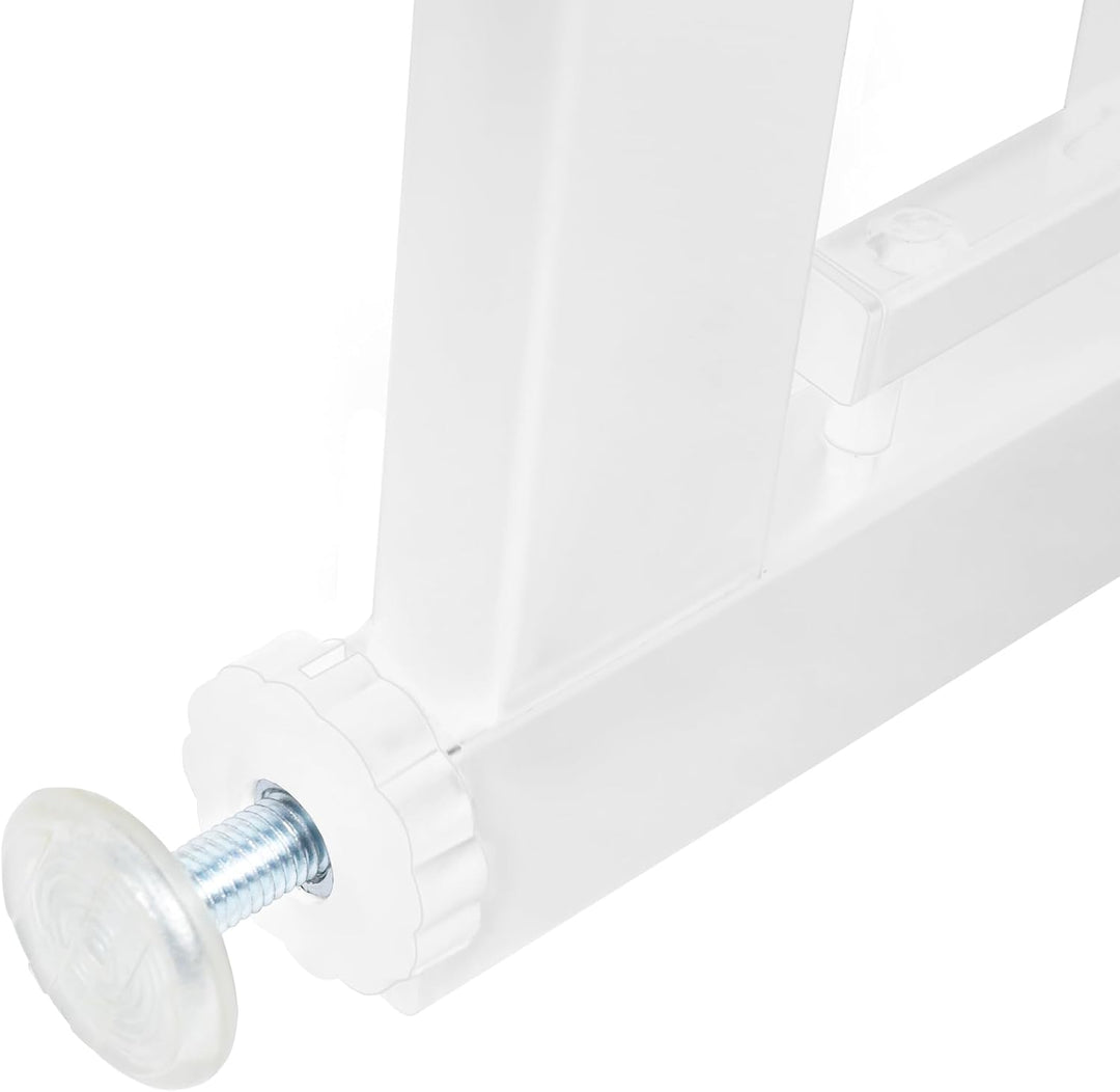 HENGMEI Treppenschutzgitter Türschutzgitter Treppengitter ohne Bohren Türgitter Baby Schutzgitter 10