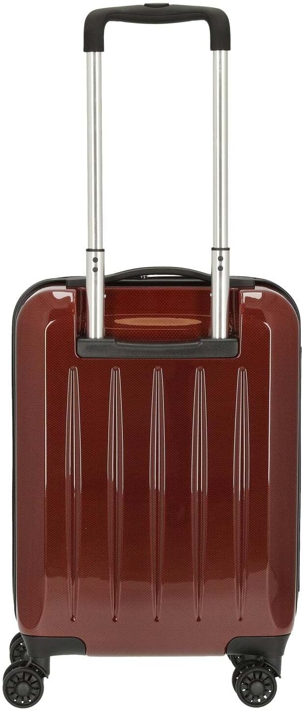 CHECK.IN London 2.0 4-Rad Kabinentrolley 55cm rot