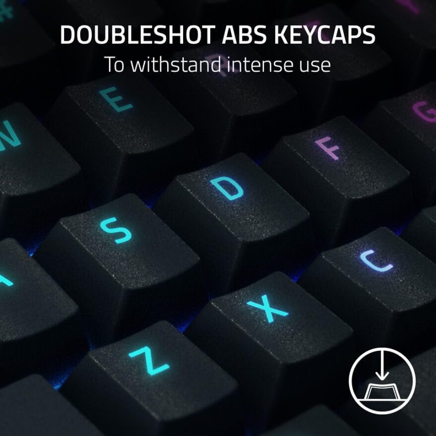 Razer BlackWidow V4 Pro - Mechanisch Gaming Toetsenbord - Yellow Switch - QWERTY - Zwart (RZ03-04680