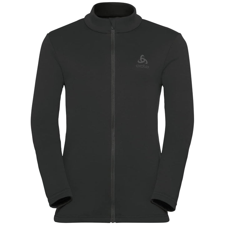 Odlo Unisex Kinder Berra_542519 Mid Layer mit Reissverschluss 104 Schwarz, 104 Schwarz