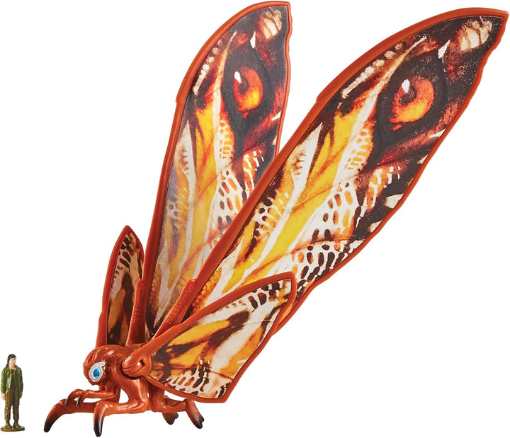 MonsterVerse Godzilla x Kong: Das Neue Imperium, 15 cm grosse Mothra-Actionfigur, ikonische Sammlerf