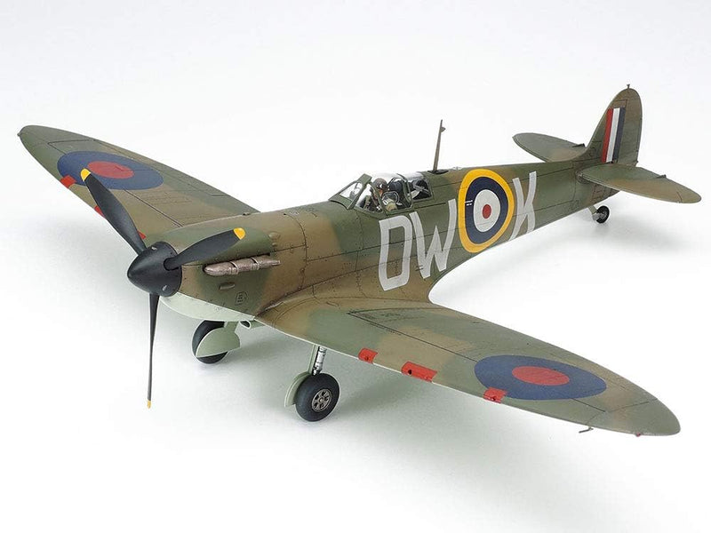 TAMIYA 61119 - 1:48 Britische Supermarine Spitfire Mk.I, Modellbau, Plastik Bausatz, Hobby, Basteln,