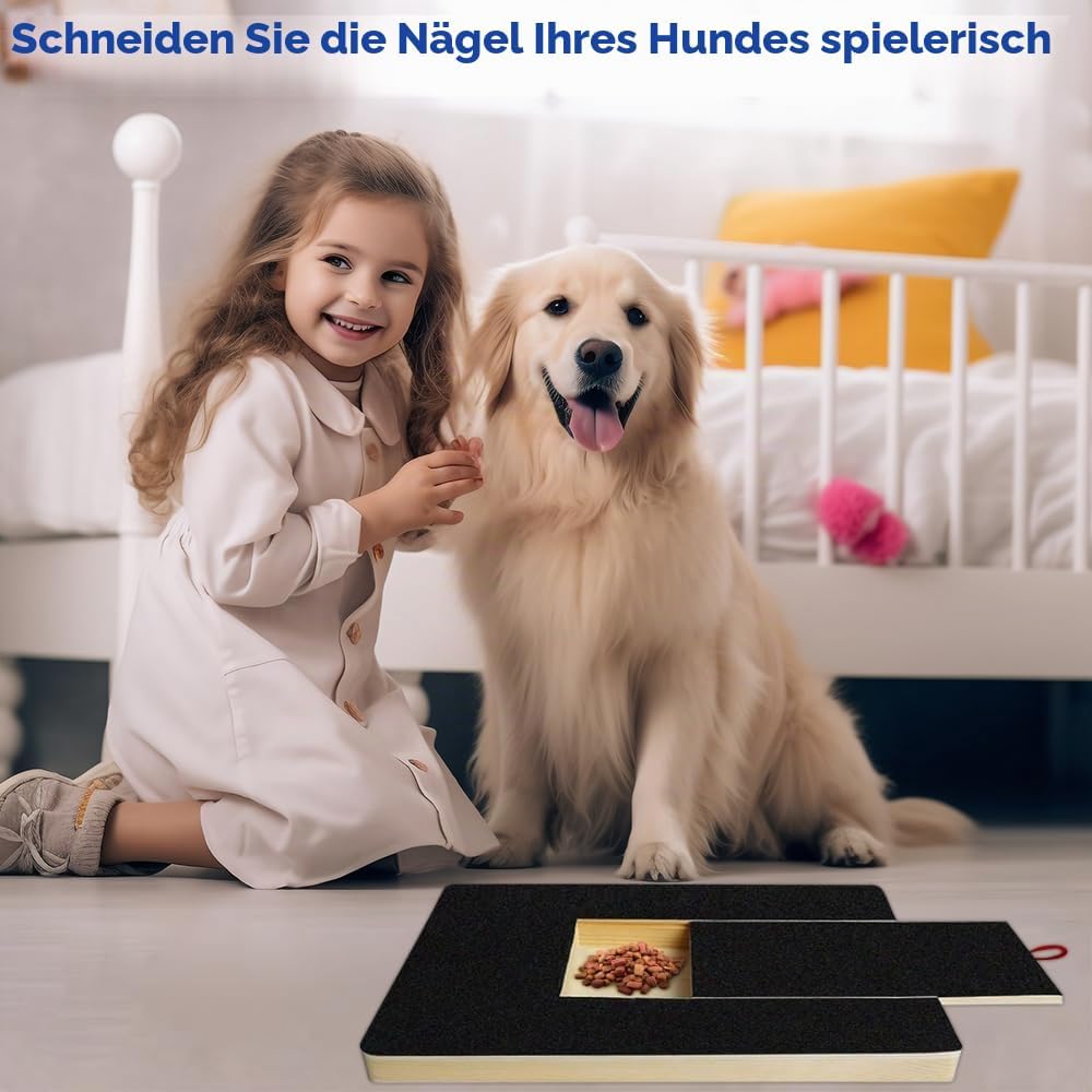 10 Stück Ersatzblättern Schleifpapier für Krallenschleifer für Hunde,Kratzbrett Hund Schleifpapier,S