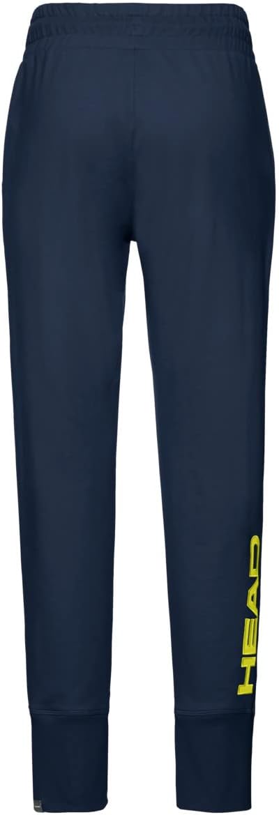 Head Damen Club Rosie Pants W Tracksuits (1er Pack) Dunkelblau/Gelb S, Dunkelblau/Gelb S
