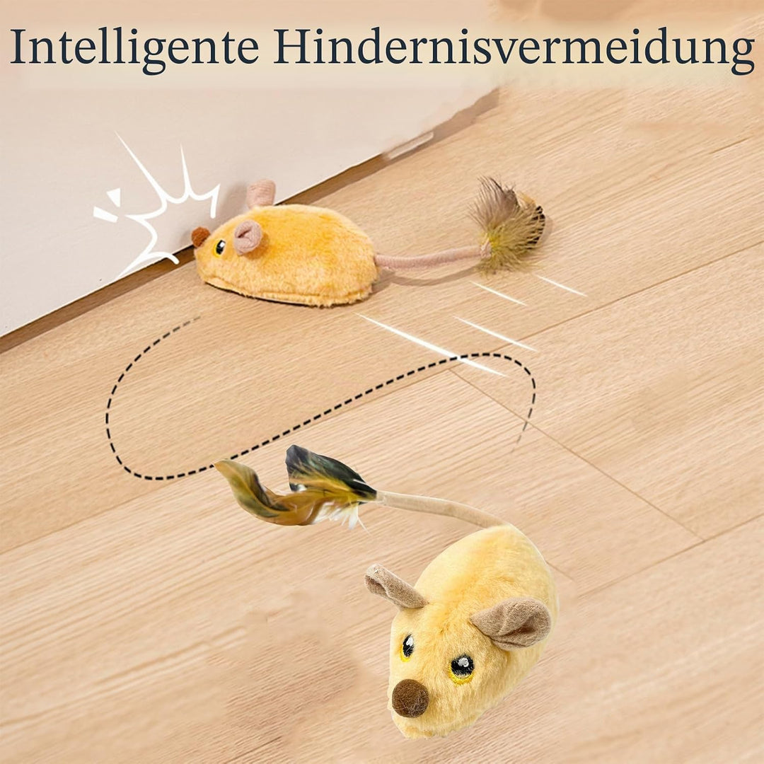 Katzenspielzeug Fernbedienung Maus, Katzenspielzeug Maus, Ferngesteuertes Katzenspielzeu-g, interakt