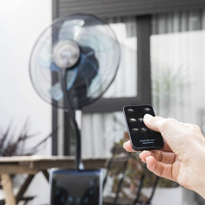 Cecotec Wassernebel-Ventilator mit Fernbedienung und Timer EnergySilence 790 FreshEssence Ionic, 90