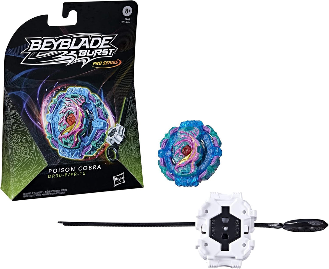 Beyblade Burst Pro Series Poison Cobra Kreisel Starter Pack - Verteidigungsart Kampfspiel Top mit La