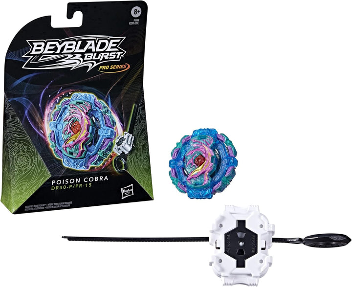 Beyblade Burst Pro Series Poison Cobra Kreisel Starter Pack - Verteidigungsart Kampfspiel Top mit La
