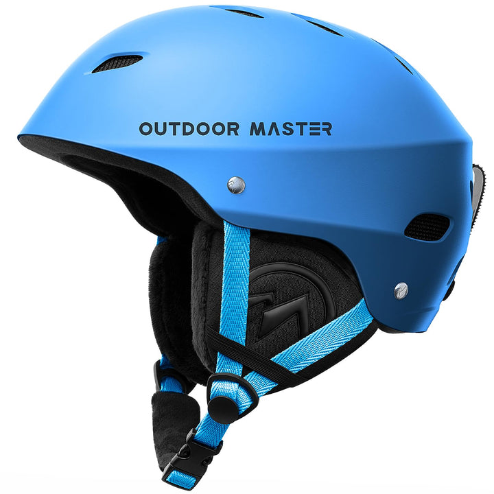 OutdoorMaster Kelvin Unisex Skihelm - Schneesporthelm für Skifahren/Snowboard mit Belüftungssystem,