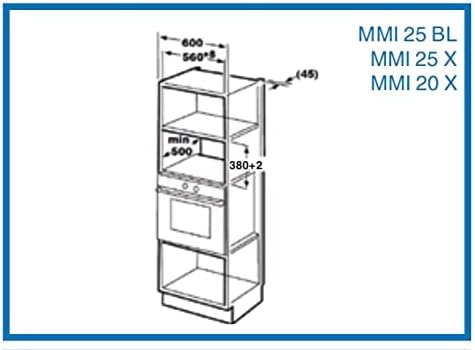 MEIRELES - Microondas MMI 25 X