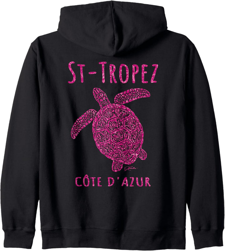 JCombs: Saint Tropez, Côte d'Azur, Meeresschildkröte Kapuzenjacke