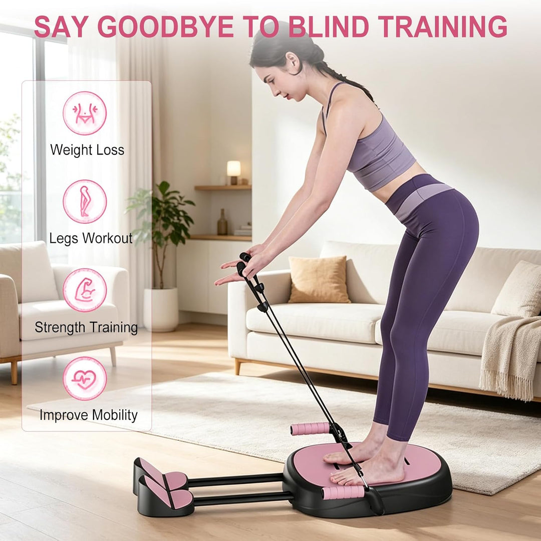 Bauchmuskeltrainer Bauchtrainer für Zuhause, 7 in 1 Sit Up Bank klappbar Hantelbank mit abnehmbarem
