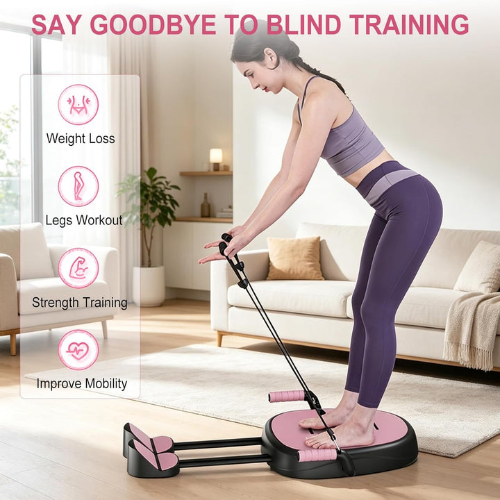 Bauchmuskeltrainer Bauchtrainer für Zuhause, 7 in 1 Sit Up Bank klappbar Hantelbank mit abnehmbarem