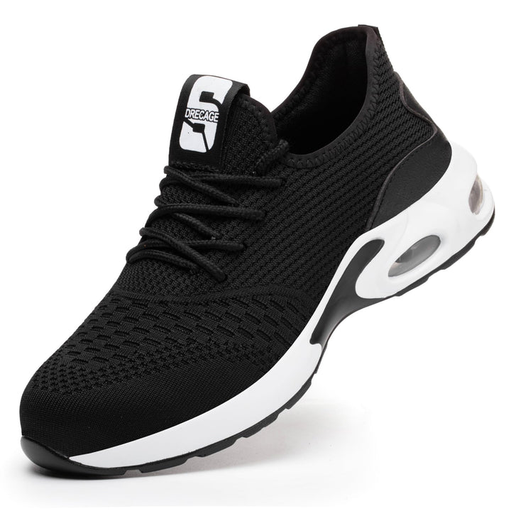 Nasogetch Sicherheitsschuhe Herren Leicht Arbeitsschuhe Damen Sportlich Stahlkappenschuhe rutschfest