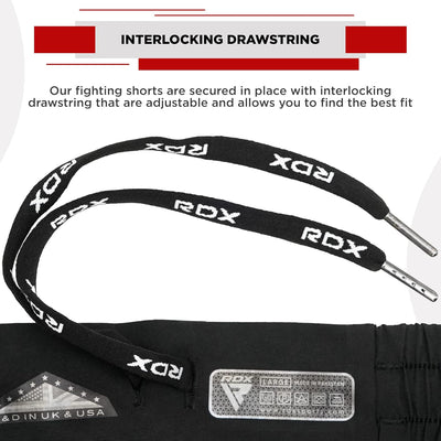 RDX MMA Shorts Sporthose Herren Kurz, Kampfsport Boxen Trainingshose Männer, Kickboxen Muay Thai Box