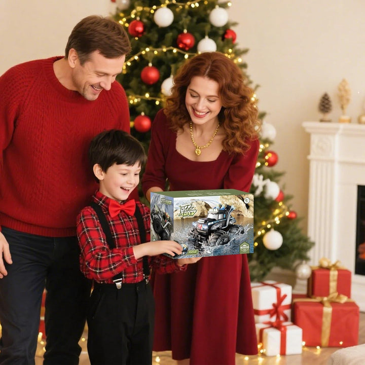 Dysaim Amphibienfahrzeug Ferngesteuertes Auto Offroad, Monstertruck Ferngesteuert, Kinder Spielzeug