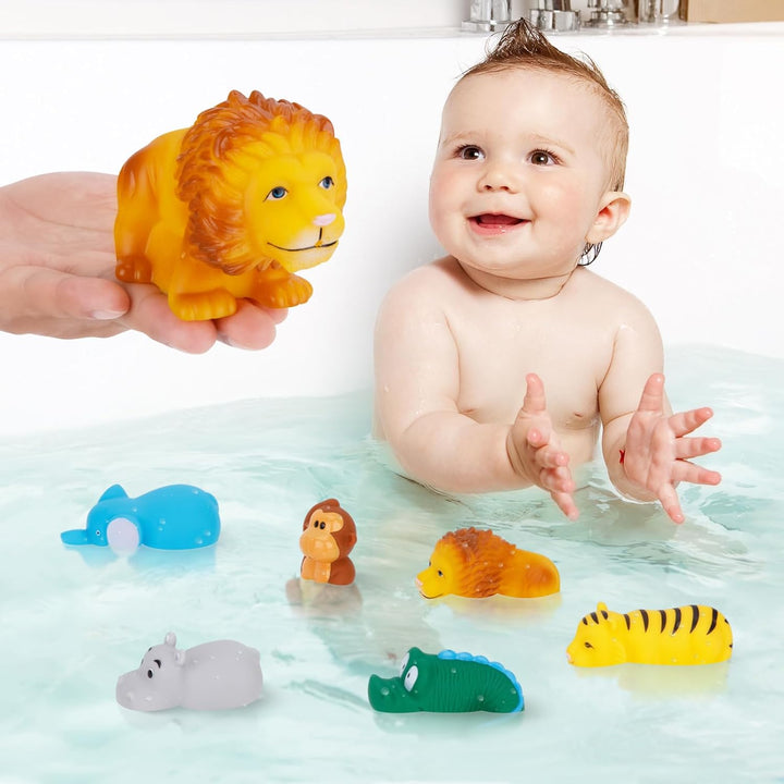 KMTJT Baby Stapelturm und Stapelwürfel ab 1 Jahr, Tier Montessori Spielzeug ab 1 2 3 Jahr, Geschenk