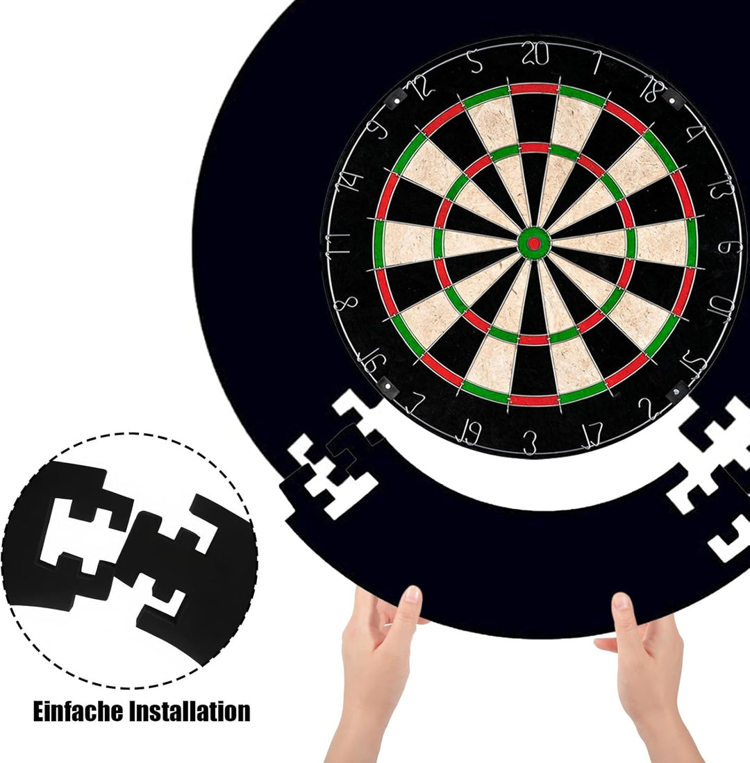 Dart Catchring Surround, 45cm Dartscheibe Schutzring, Dartscheibe Wand Schutz, Eva Dartscheiben Surr