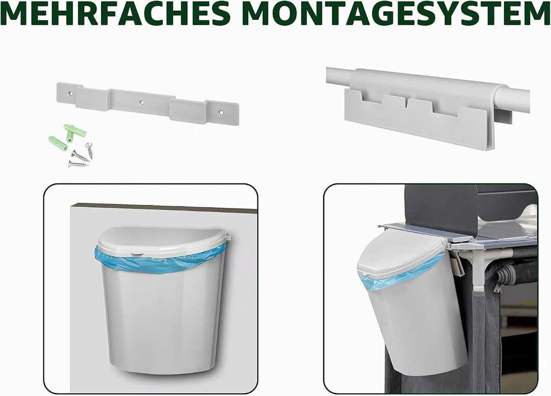 Brunner Pillar XL, Hängender Abfallbehälter, ideal für Wohnmobile und Wohnwagen, einfache Montage, g