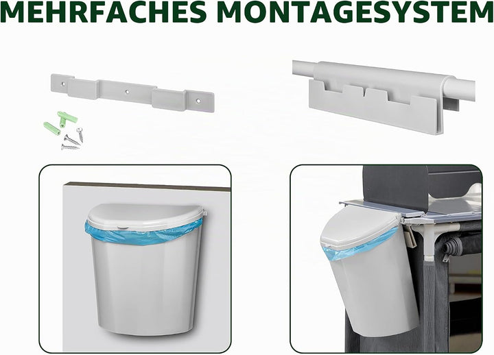 Brunner Pillar XL, Hängender Abfallbehälter, ideal für Wohnmobile und Wohnwagen, einfache Montage, g