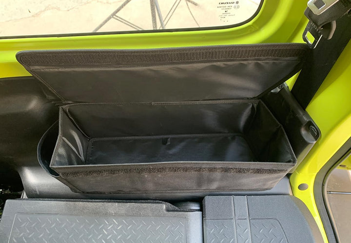 Auto Seiten Kofferraum-Organizer, Heckklappe Ablagebox für Suzuki Jimny JB64 JB74 2019-2024 (Oxford-