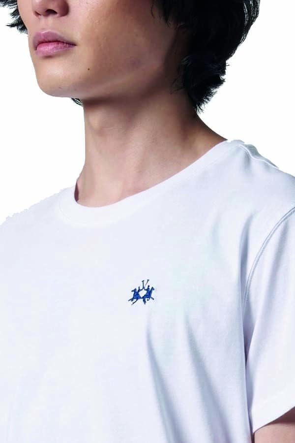 La Martina Herren Serge T-Shirt L Weiss, L Weiß
