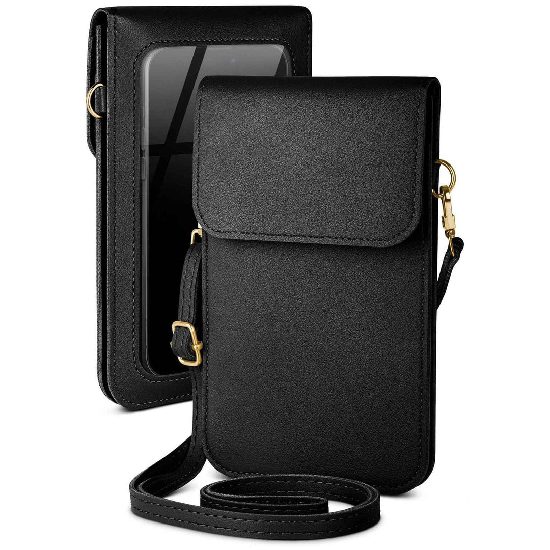 moex Handytasche zum Umhängen für Samsung Galaxy A72 / A72 5G kleine Handtasche mit Handyfach und Si