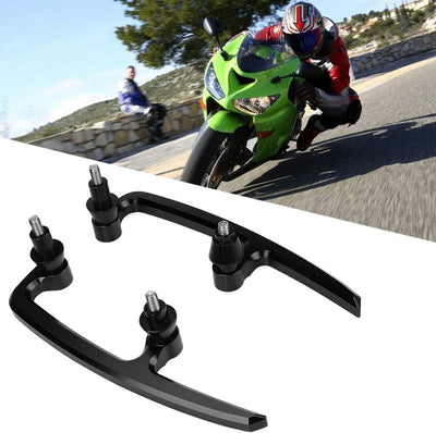 CNC-Aluminium Motorrad Beifahrer Hinten Haltegriff Keenso Motorrad Bar Rail Griff für Kawasaki Z650