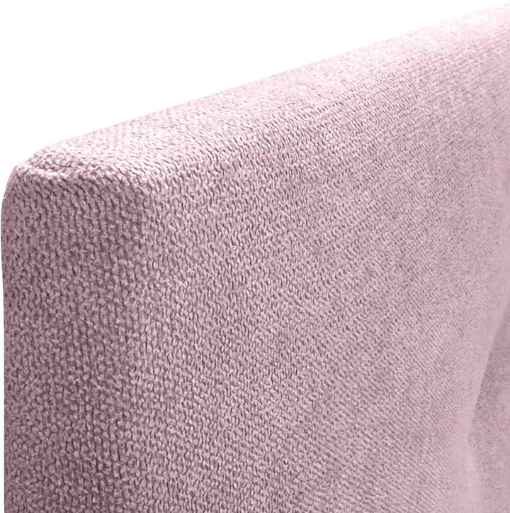DHOME Kopfteil aus Kunstleder oder Stoff AQUALINE Glattes gepolstertes Kopfteil Luxusbett Kopfteil (