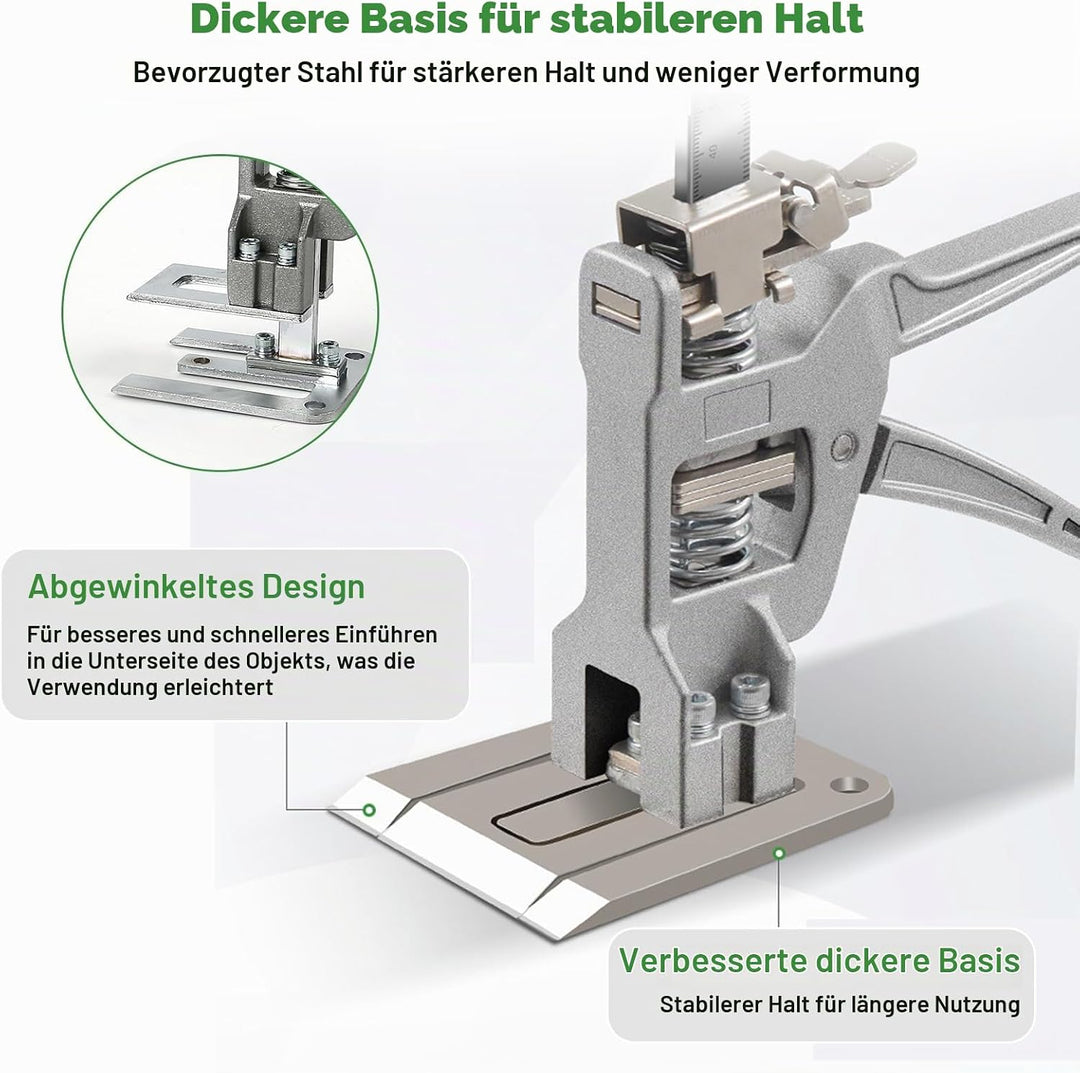 Arbeitssparender Arm, 2 Stück Arm Handwerkzeugheber mit Skala, Bis Zu 400KG Fliesenheber Hebewerkzeu