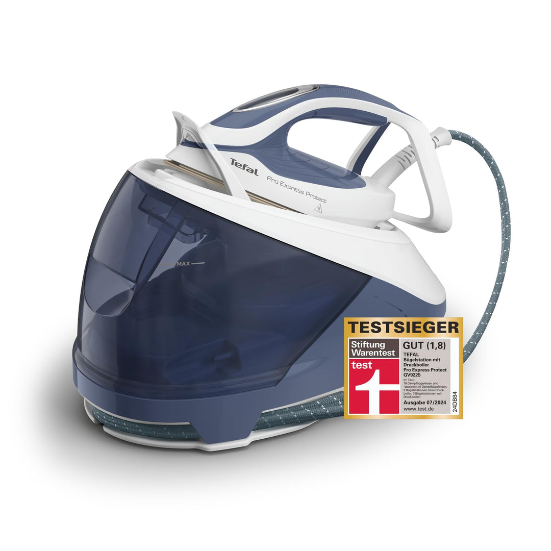 Tefal GV9225 Pro Express Protect Dampfbügelstation | 7,6 Bar Dampfdruck | variable Dampfmenge: 140 g