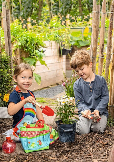 moses. - Krabbelkäfer gefüllte Gartentasche für Kinder, Gartenarbeits-Set mit Tasche, Schaufel, Hark