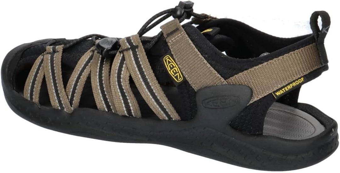 KEEN Herren Drift Creek H2 Sandalen 44 EU Dark Olive Black, 44 EU Dark Olive Black