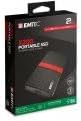 Emtec ECSSD2TX200 tragbare SSD – 3.1 Gen1 – Kollektion X200 Power Plus – 3D NAND – 2 Tera