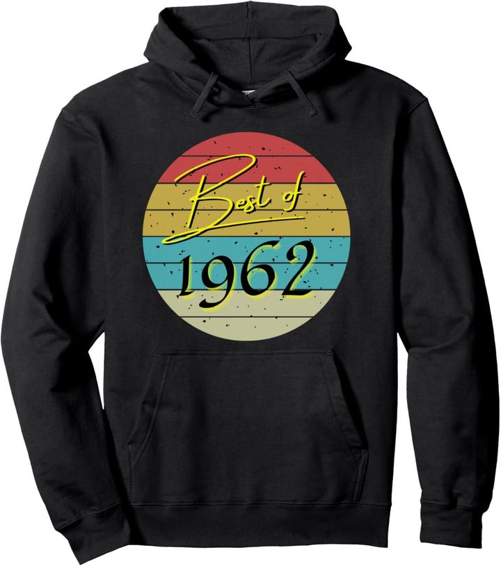 Best of 1962 - Vintage Geburtstagsgeschenk Pullover Hoodie
