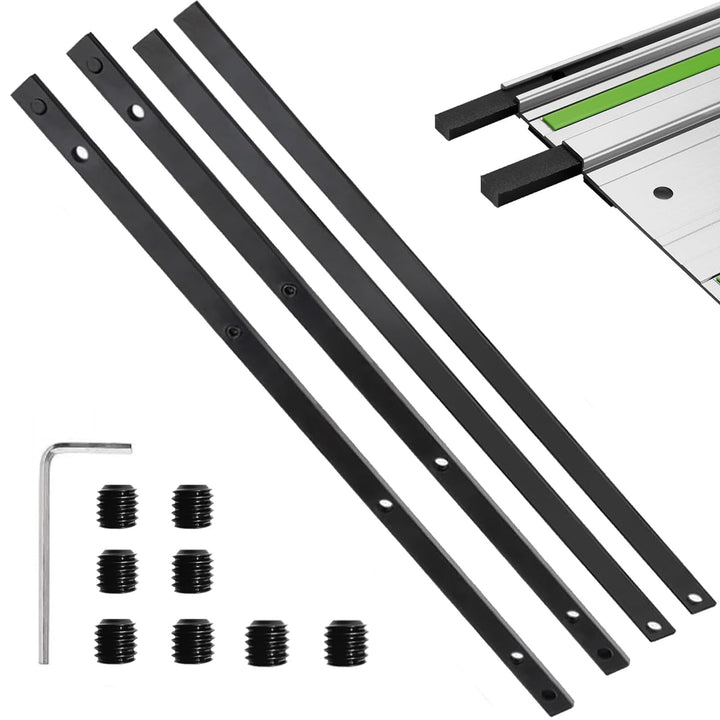 Führungsschienenverbinder – Set mit 4 Stück für Makita und Festool P-45777, kompatibel mit gerade, a