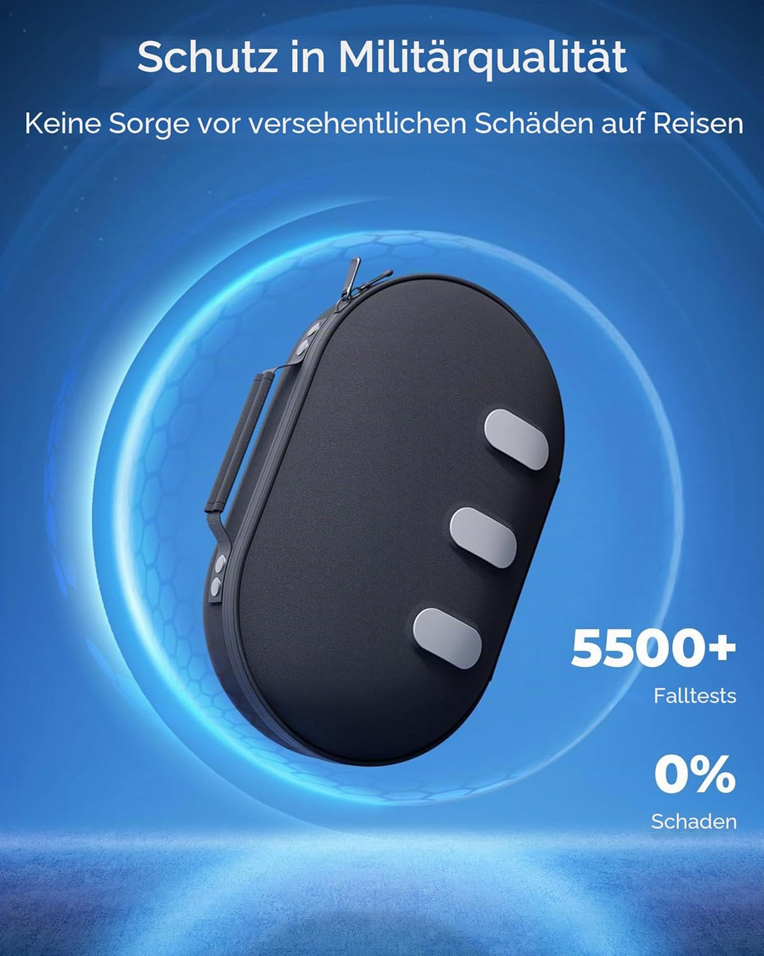 Aubika für Mate Quest 3 Tasche, Harte Case für Oculus Quest 3 Zubehör, Kompatibel mit Quest 2/Pico 4