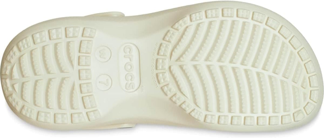 Crocs Damen Classic Platform W Clogs 34/35 EU Bone, 34/35 EU Bone